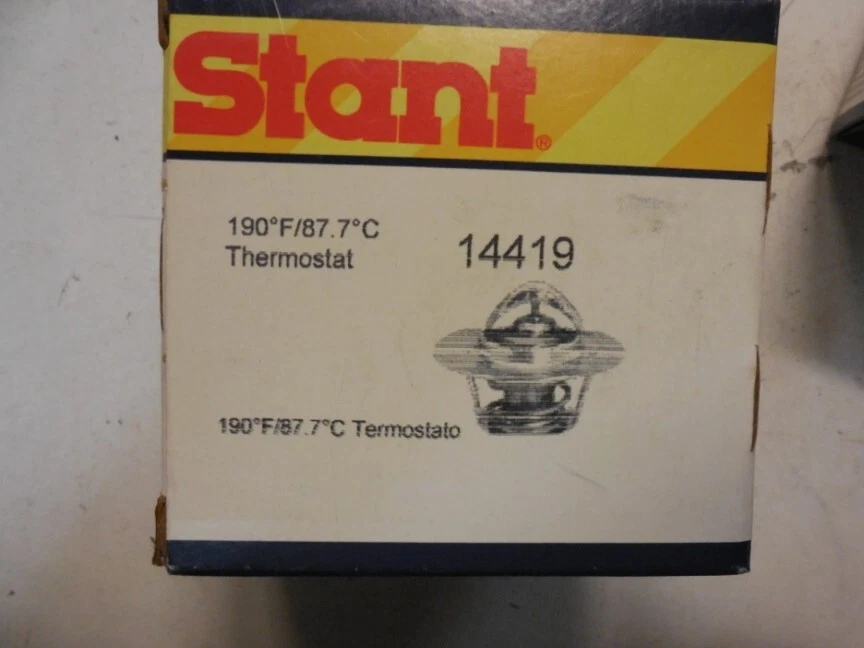 Termostato refrigerante motor tipo OE Stant 14419 se adapta a Audi Land Rover Seat Volks Foto 3 de 3
