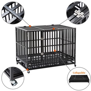 dog crate cart on wheels