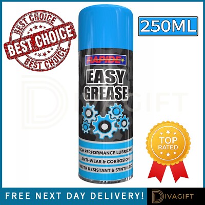 EASY FETT SPRAY 250ML SCHMIERÖL WASSERDICHT ROSTSCHUTZ FAHRRAD AUTO FAHRRAD