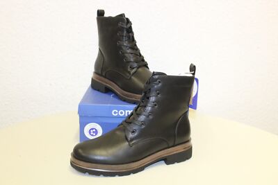 Comfeet Cyan Damen Stiefel Schwarz EU Größe 41 Neu Rechnung MwSt
