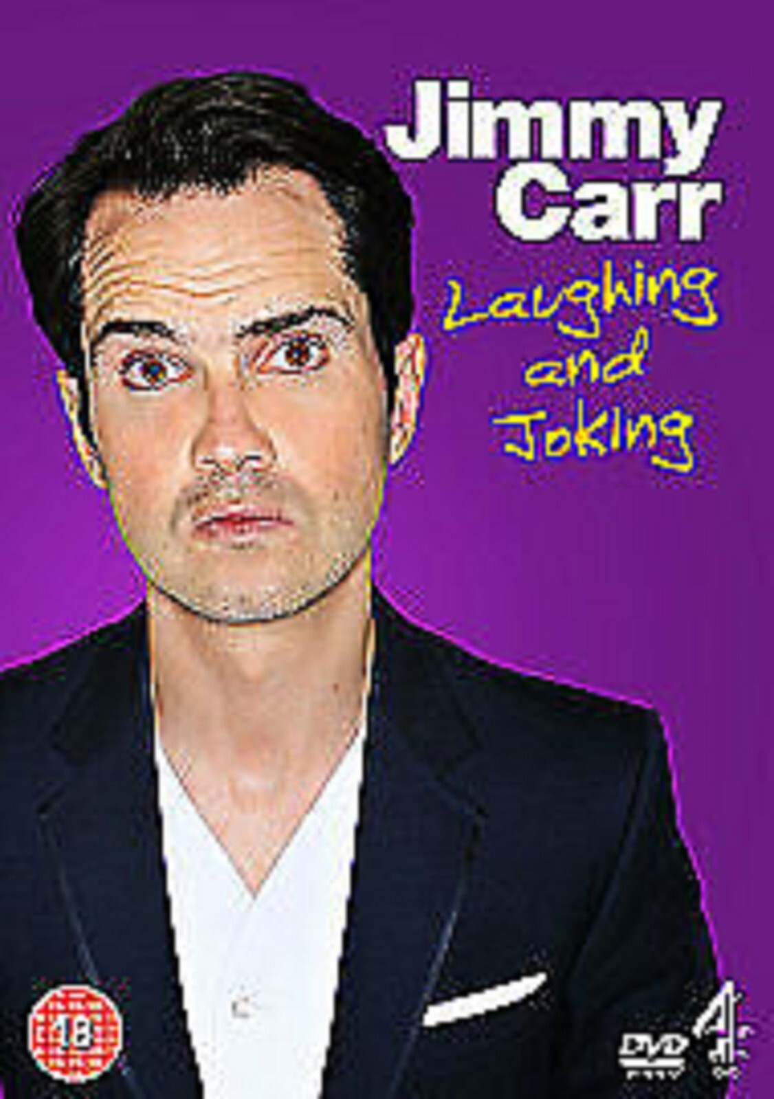 Jimmy Carr Laughing and Joking DVD POSTED 48 HOURS TRACKED
