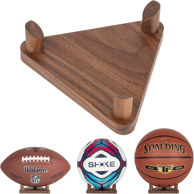 Ball Holder Wall Mount Ball Stand Display Storage for Basketball Football Soccer