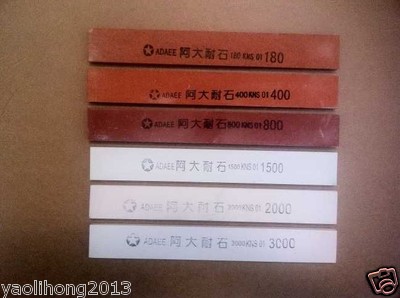 6PC Sharpening Stones For Kitchen Knife Sharpener Professional Sharpening System