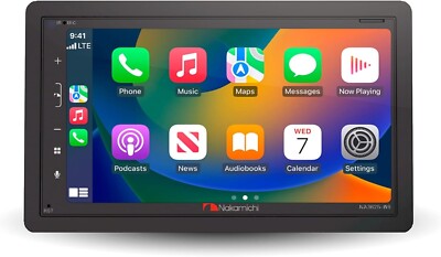 Nakamichi NA3625-W6 6.8  NO CD Receiver Compatible w/ Wireless Carplay Android