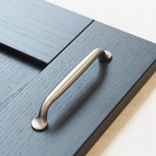 128mm Kitchen Cupboard Handle Brushed Nickel Cabinet Drawer Door Furniture Pull