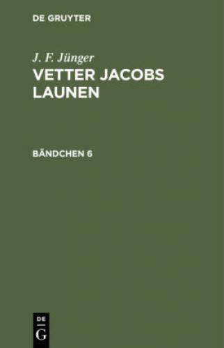 Thumbnail - J. F. Jünger: Vetter Jacobs Launen. Bändchen 6 6746