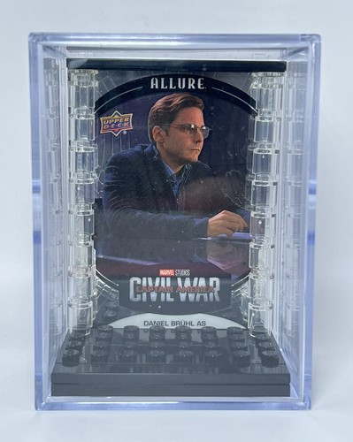 Lego Marvel Baron Zemo Minifigure Display Case *NO MINIFIG INCLUDED*