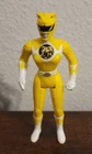 Vintage Mighty Morphin Power Rangers Yellow Ranger 4in. Action Figure 1995 Saban