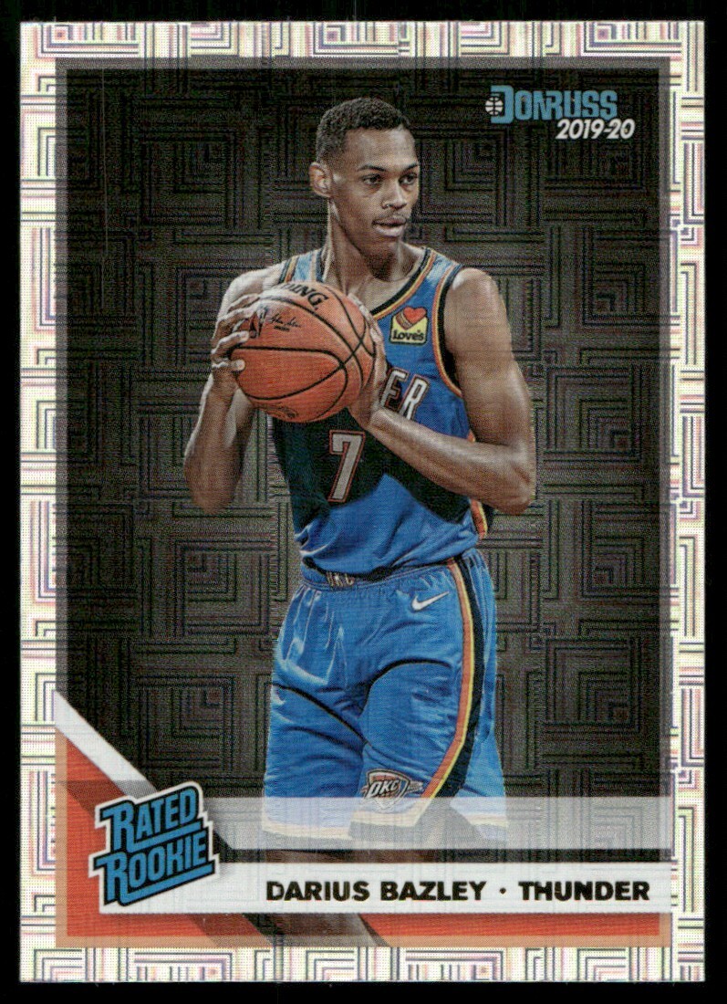 2019-20 Donruss Infinite Darius Bazley RC #249 *A*