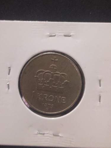 1975 Norway 1 Krone Coin - KM# 416 World And Foreign Currency - Picture 6 of 9