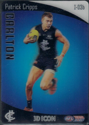 2020 AFL TEAMCOACH 3D ICON CARD I-01b TO I-018b; Individual Card Sale. - Picture 4 of 19
