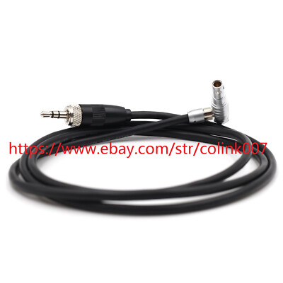 5pin to 3.5 plug with lock for Arri Alexa Mini Audio Cable to Sony D11 D12