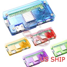 Many Color Acrylic Case With HeatSink for Raspberry PI Zero  w Wifi