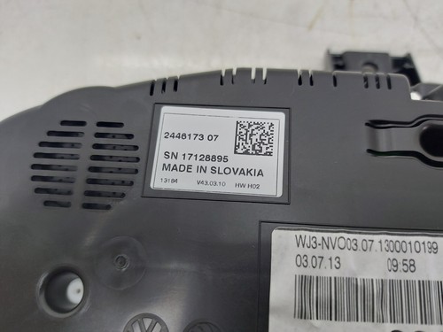 Skoda Fabia MK2 5J 1.2 Petrol Speedometer Instrument Cluster Clocks 5J0920901M - Picture 15 of 24