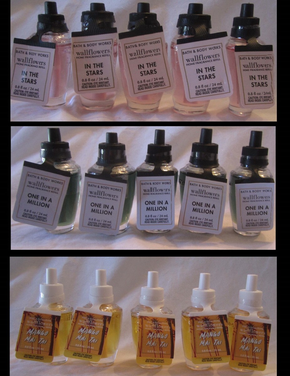 Bath Body Works WALLFLOWER FRAGRANCE REFILL BULB Lot of You Pick Scent  (#3)