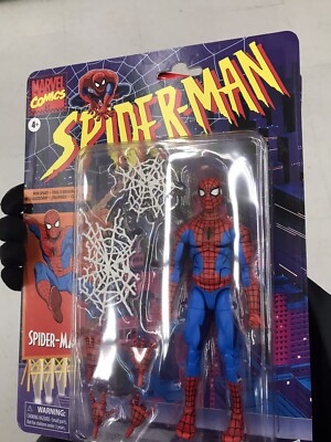 Marvel Legends Retro Spider-Man Cel Shaded Walmart Exclusive in