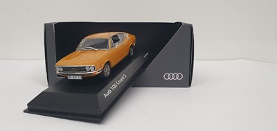 1/43 RARE AUDI 100 COUPE S 1969 MINICHAMPS DEALER NO SCHUCO