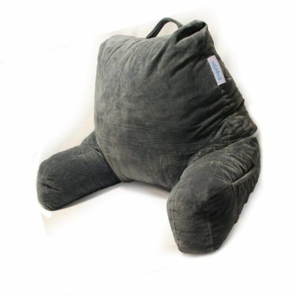 ComfortSpa 8541802139 Reading Pillow Bed Grey for sale online eBay