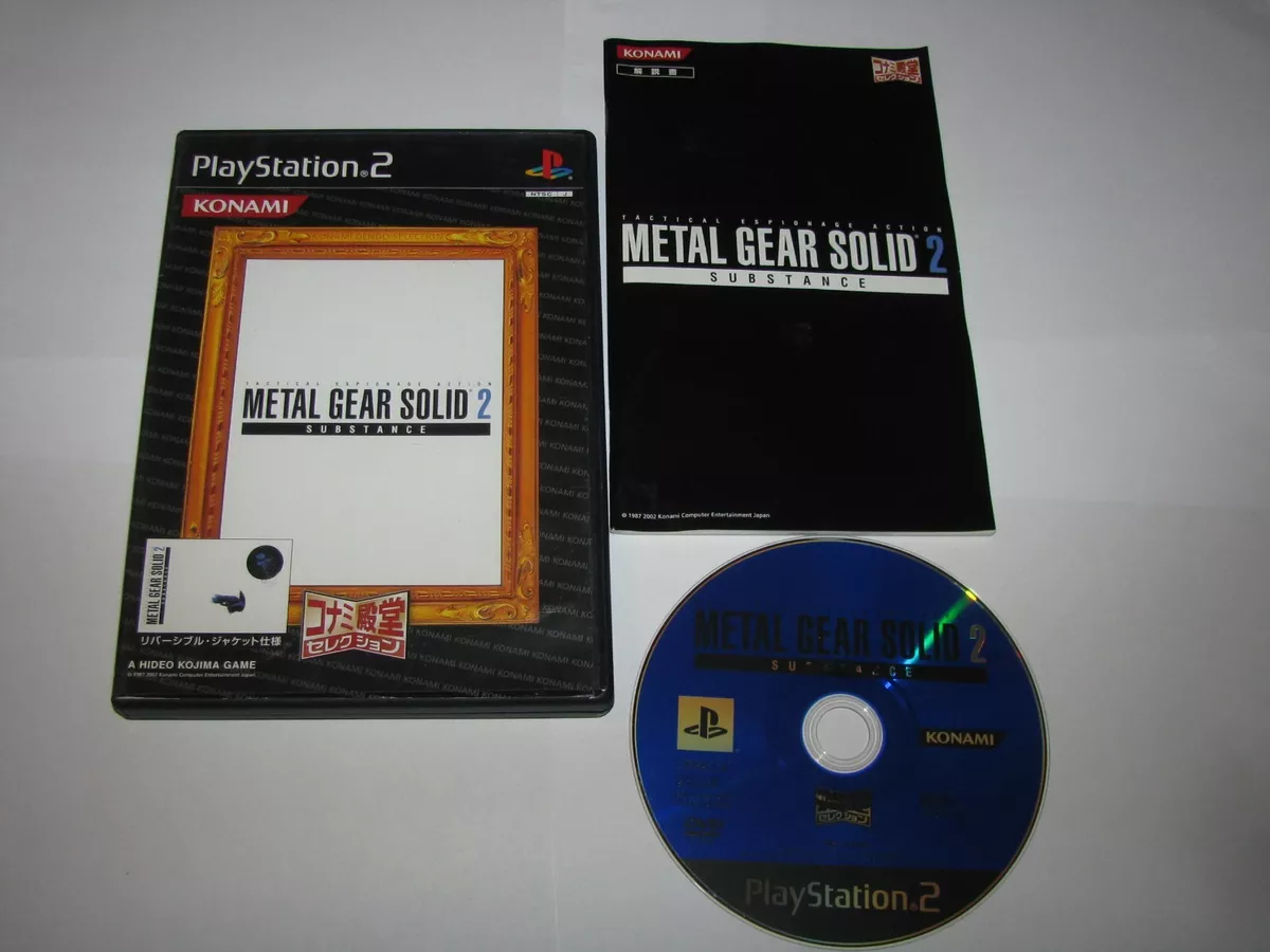 Metal Gear Solid 2 Substance (Japanese) Playstation 2 PS2 Japan import US Seller