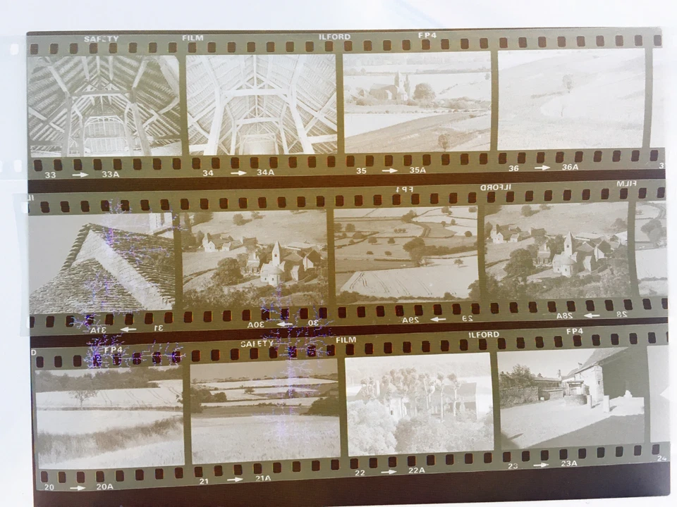 LOT 1500 photo amateur sur négatif 35mm France scènes de rue paysage c.1980 - Photo 2/4