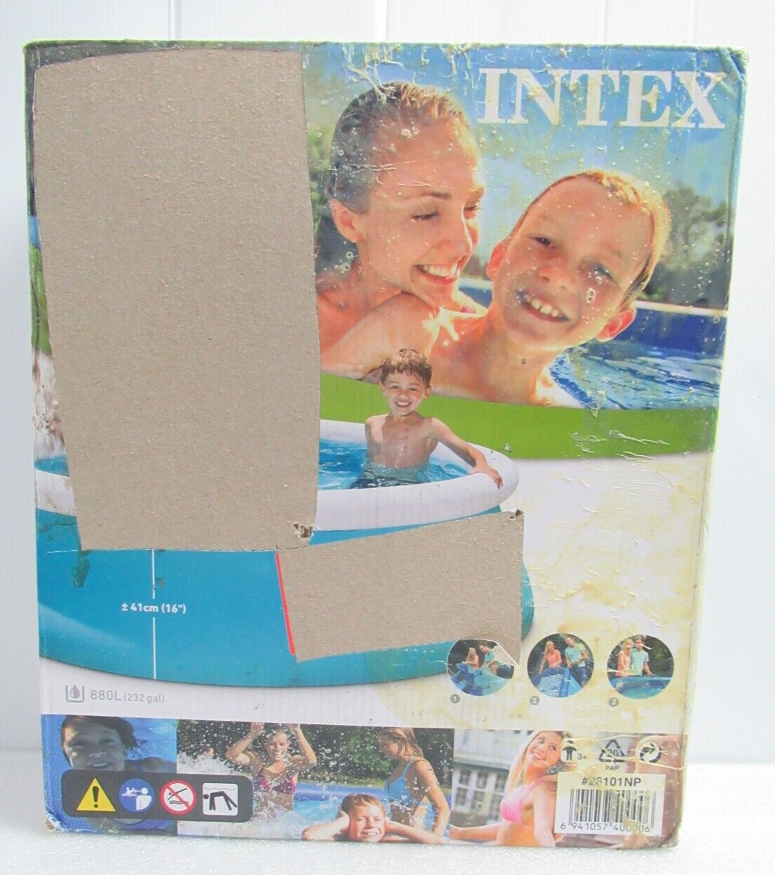 Piscine gonflable 183 cm Intex autoportante pour petits espaces