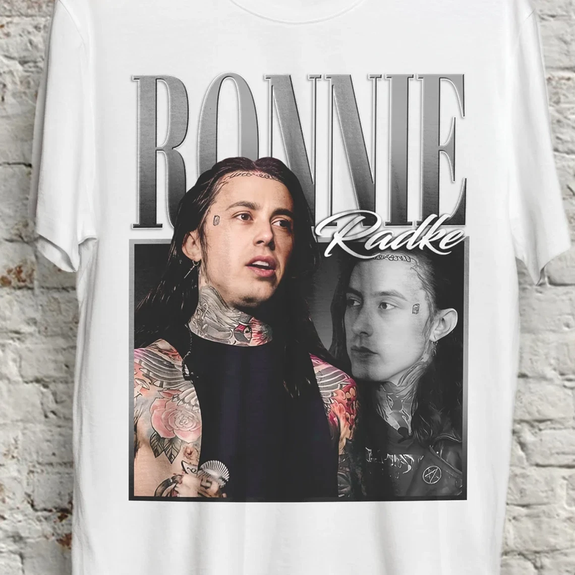 T-shirt Falling In Reverse Grunge - Coton Noir, Tailles S à 5XL (unisexe)