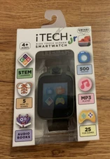 iTech Jr Kids Smartwatch Black BandWatch Touch Screen