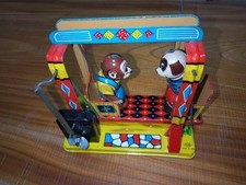 Yoneya Tin Wind-Up Toy Animal Swing 1950s F/S FEDEX