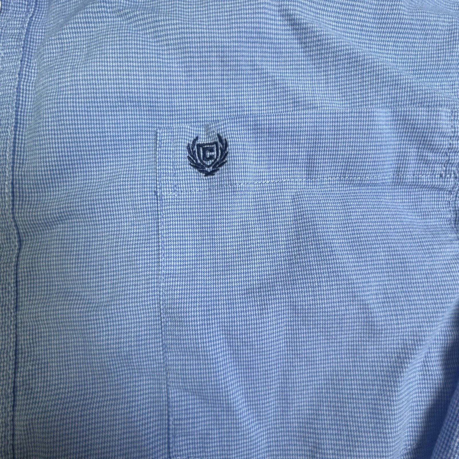 Chaps Easy Care  Stretch Button Down Collar Long … - image 2