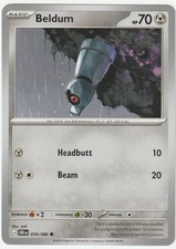 Beldum 059/086 Common Chaos Rising Pokemon Near Mint