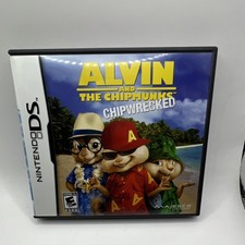 Majesco Alvin and the Chipmunks: Chipwrecked Nintendo DS E10+ Manual Included