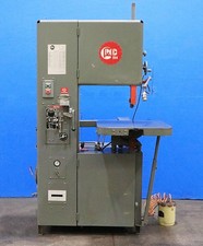 18" Thrt 12" H Grob 4V-18 VERTICAL BAND SAW, Vari-Speed, Air feed, 1" Blade, 3 H