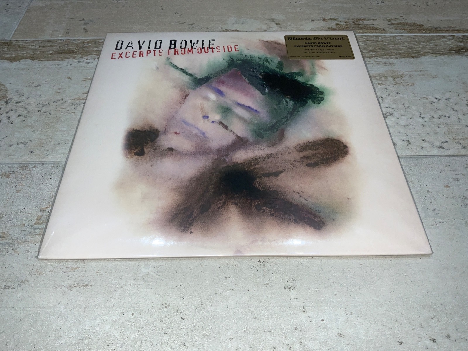 DAVID BOWIE Excerpts From Outside 180g audiophile Vinyl LP 2012 booklet MOVLP500