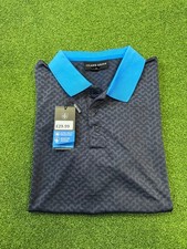 Island Green Golf Poloshirt Strick Jacquard N...
