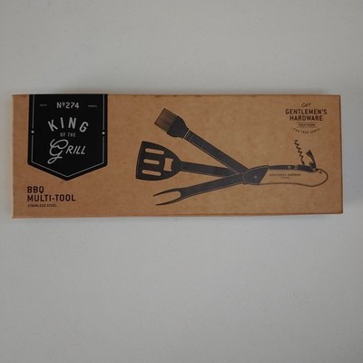King Of The Grill Bbq Multi-Tool. Stainless Steel. Number 274.  5 Functions. 