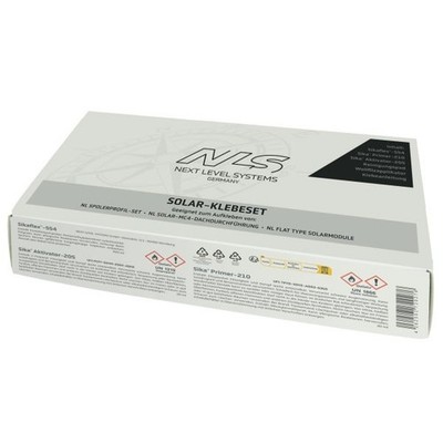 NLS Solar Klebeset für 2 Module, MHD 09/2025