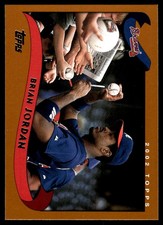 Brian Jordan 2002 Topps #235 Atlanta Braves MLB READ FREE SHIPPING AutographDen