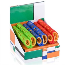 Scissors for School Kids Student, Kids Scissors 36 Count Bulk Set Teacher Pac...