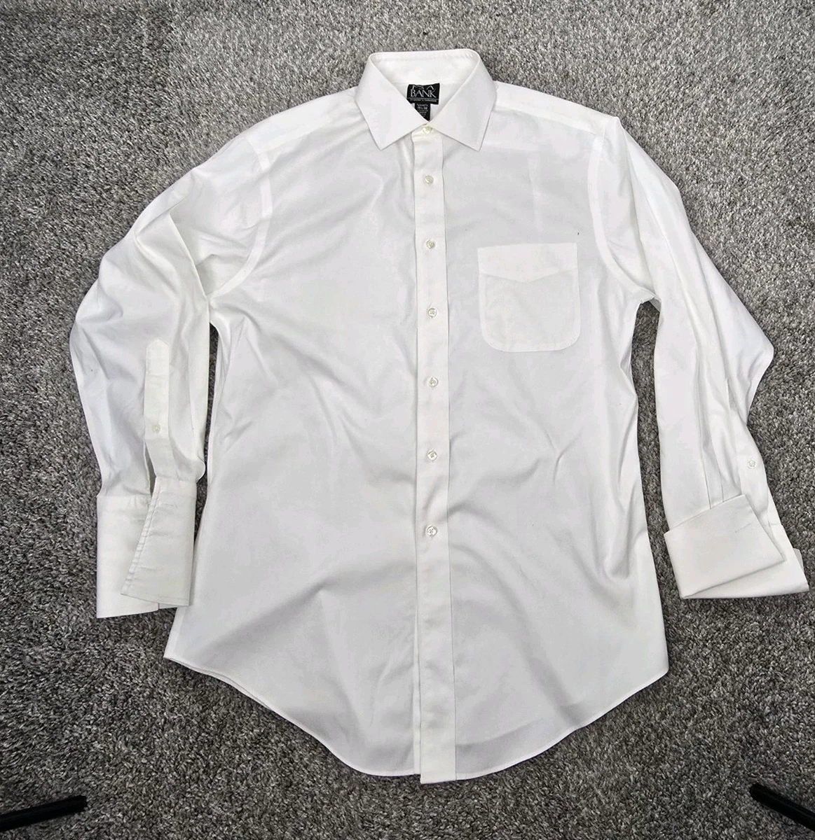 white and blue dress shirt Two-Tone Dress Shirt | N°533