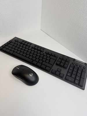 Logitech G915 X LIGHTSPEED Tactile + G PRO X Superlight Gaming Bundle Schwarz