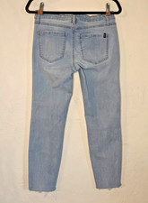 Buffalo David Bitton Faith Skinny Jeans Women  s 28 Medium Wash Mid Rise Stretch