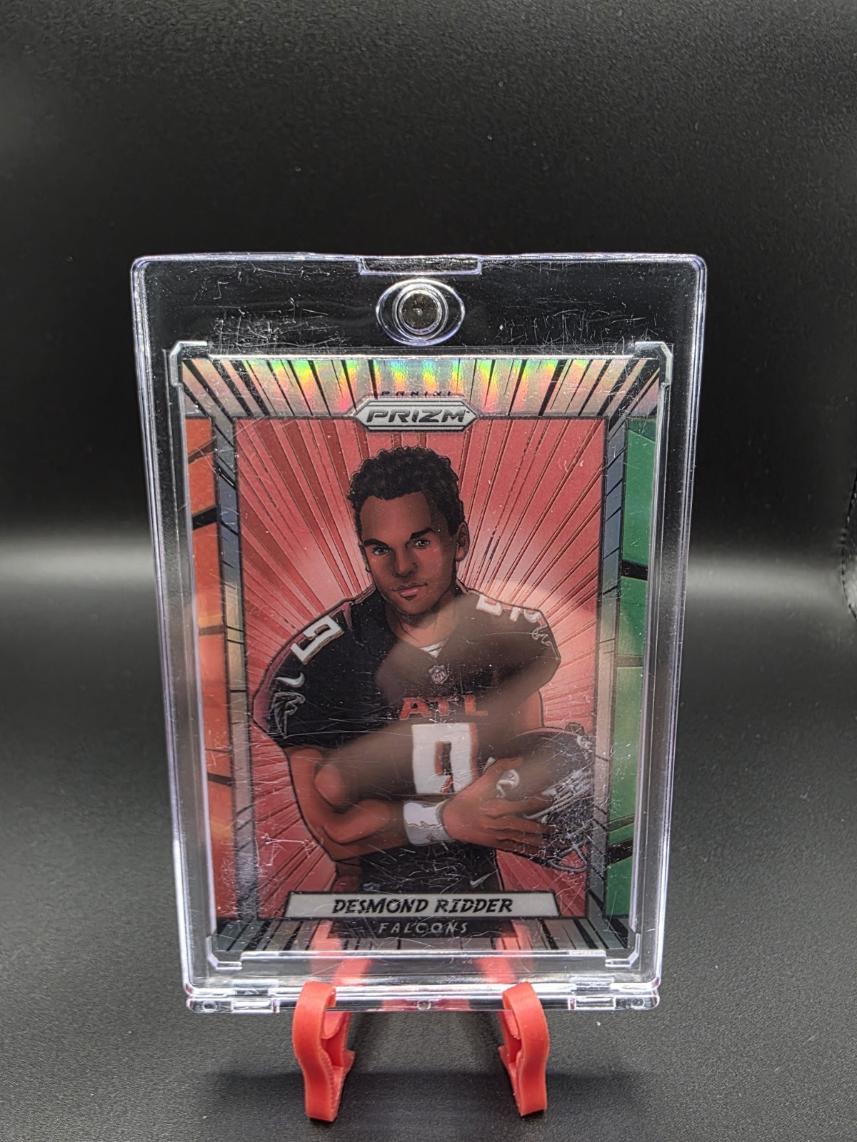 2023 Panini Prizm #M-6 Desmond Ridder Manga Case Hit SSP Falcons