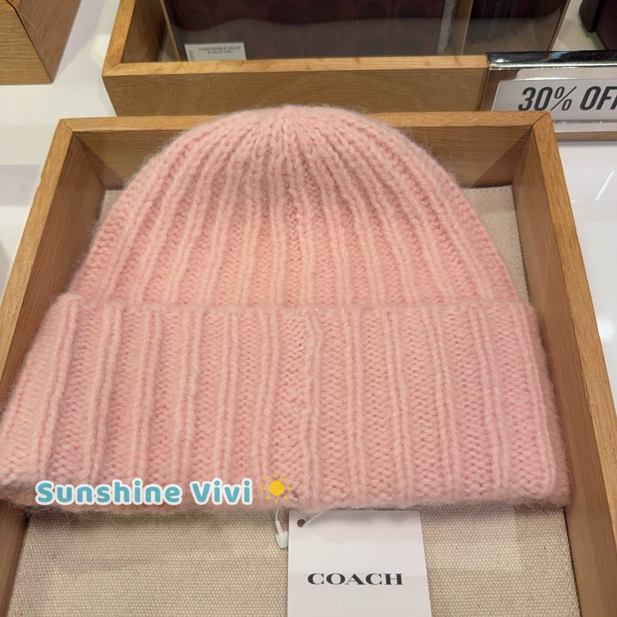 NWT Coach Beanie Winter Hat CCL45 Wool Choose Color Holiday Gift