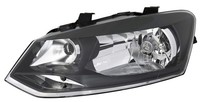 Scheinwerfer Links FüR VW Polo 5 6R 2009-2014 H4 Halogen Single Trendline