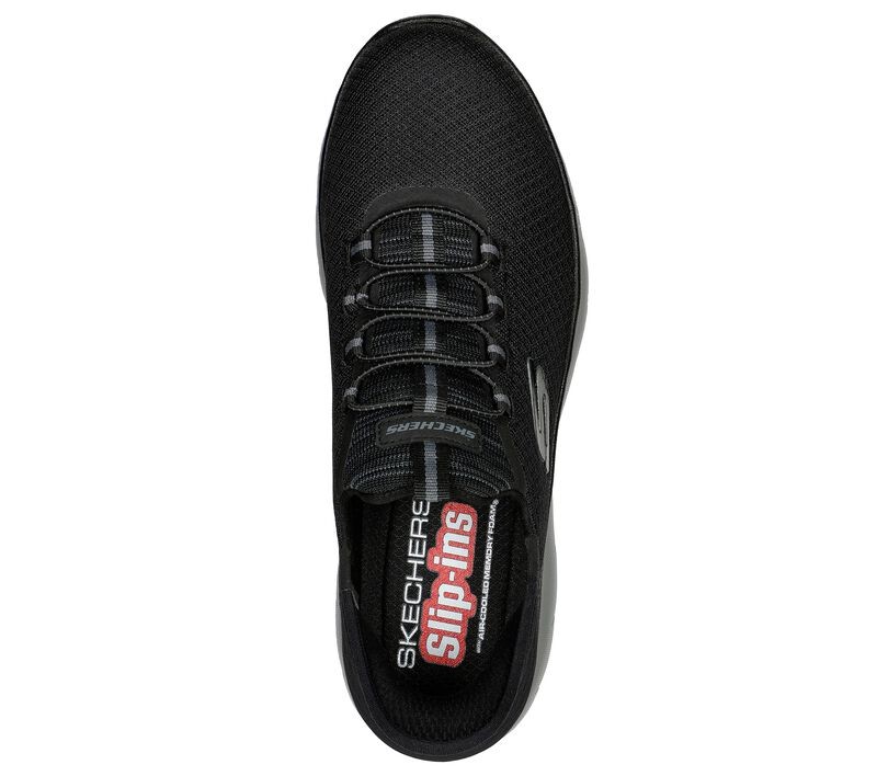Skechers Summits - High Range Slip-In Shoes Black Size 8.5 Medium image 3