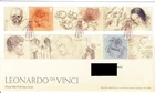 GB 2019 LEONARDO DA VINCI FDC