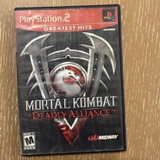 Mortal Kombat Deadly Alliance Sony PlayStation 2 PS2, 2002 Complete, Untested