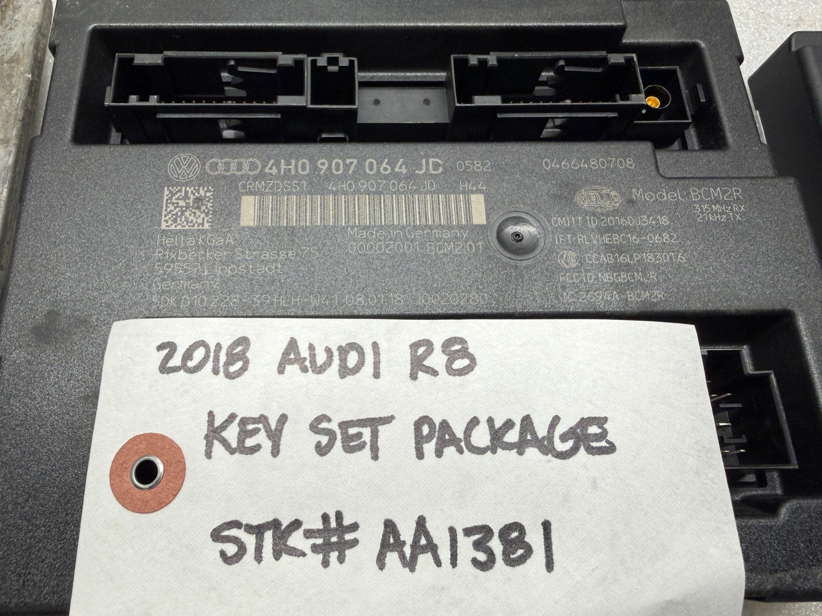 Audi R8 2017-2023 Electronic control unit