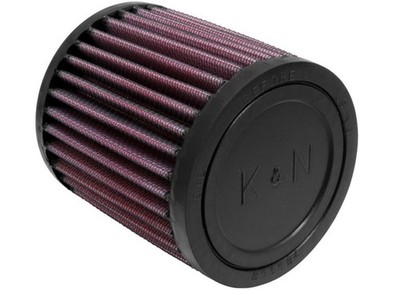 K&N Engineering Universal Round Straight Air Filter - Rubber End Cap RU-0500