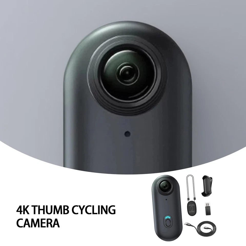 128GB UHD 4k Mini Body Camera Wearable Action Body Cam, Thumb Size Hands - Image 3 of 4